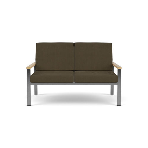 Canapé contemporain - Equinox - Barlow Tyrie - d'extérieur / en Sunbrella® / avec accoudoirs
