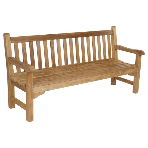 Banc contemporain - Glenham  - Barlow Tyrie - en teck / avec dossier / avec accoudoirs