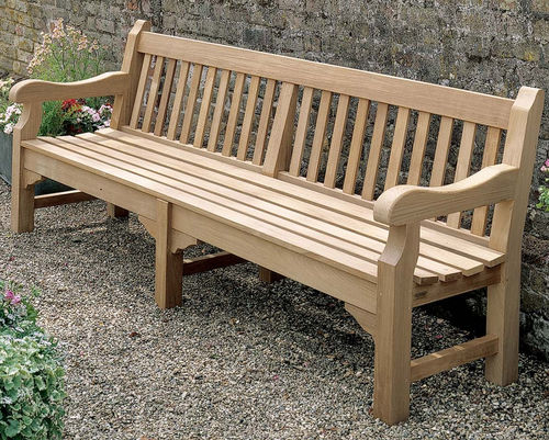 Banc contemporain - Rothesay  - Barlow Tyrie - en teck / avec dossier / avec accoudoirs