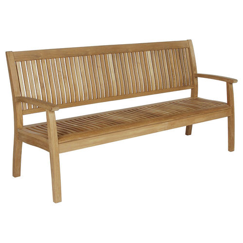 Banc contemporain - Monaco  - Barlow Tyrie - en teck / avec dossier / avec accoudoirs
