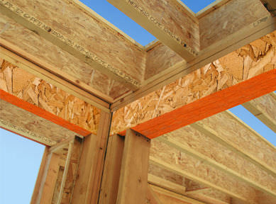Poutre en bois - LP® SOLIDSTART® LSL - LP Building Products (Louisiana-Pacific Corp.)  - de section rectangulaire