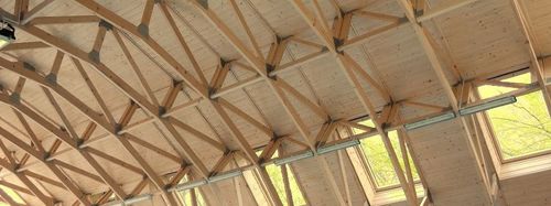 Ferme en bois - MiTek Industries Ltd  - préfabriquée