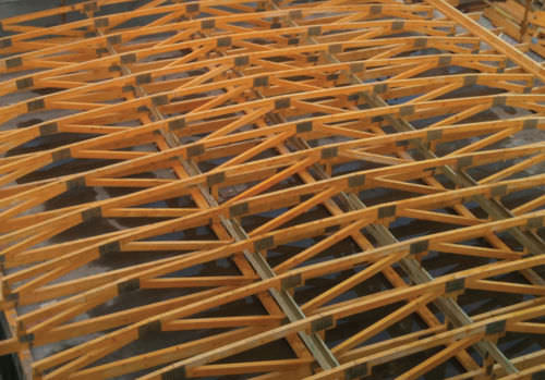 Ferme de toit en bois - Pasquill Roof Trusses Limited  - préfabriquée