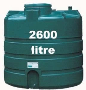 Cuve de récupération d'eau de pluie - BWST-V2600 - RainWater Harvesting - aérienne / en polyéthylène
