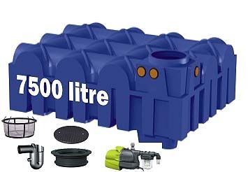 Cuve de récupération d'eau de pluie - RWH-7599FL-GUK1 - RainWater Harvesting - enterrée