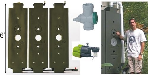 Cuve de récupération d'eau de pluie - HOG-540-GK - RainWater Harvesting - aérienne