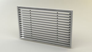 Grille de ventilation en aluminium - SHEVTEC®  - SE Controls - rectangulaire
