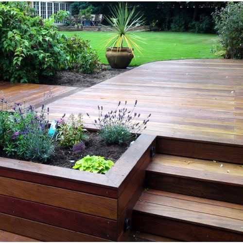 Lame de terrasse en bois massif - 1ST GRADE  - Silva Timber Products  - en bois