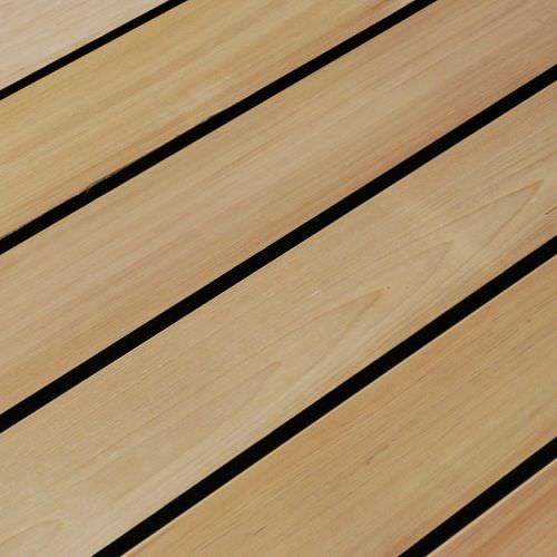 Bardage en lames - WESTERN NO. 2 CLEAR RAINSCREEN  - Silva Timber Products  - en cèdre / rainuré