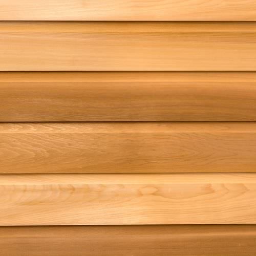 Bardage en plaques - WESTERN NO. 2 CLEAR GRADE SHIPLAP  - Silva Timber Products  - en cèdre / rainuré