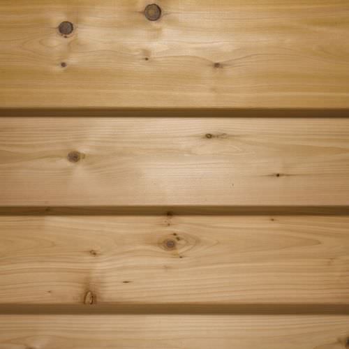 Bardage en lames - WESTERN SELECT TIGHT KNOT BEVEL  - Silva Timber Products  - en cèdre / rainuré