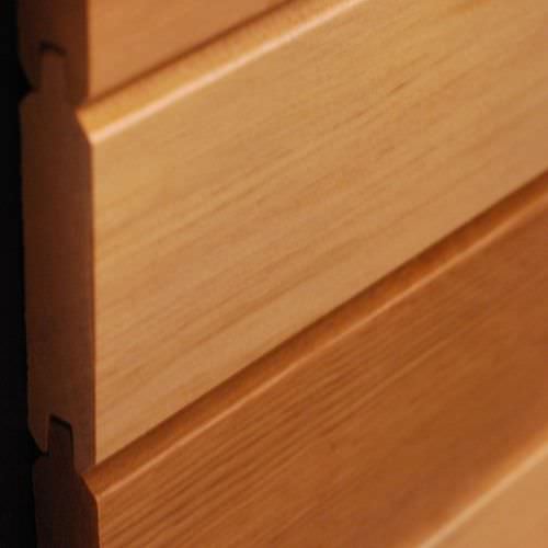 Bardage en lames - WESTERN VERTICAL GRAIN TONGUE  - Silva Timber Products  - en cèdre / rainuré