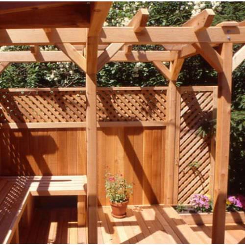 Balustrade en bois - KNOTTY GRADE SQUARE POST - Silva Timber Products  - d'extérieur / pour balcon / pour terrasse