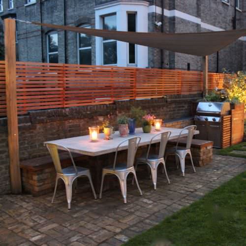 Brise-vue en panneau - WESTERN HALF-HEIGHT SLATTED - Silva Timber Products  - en bois