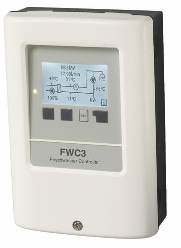 Régulateur de chauffage mural - FWC 3 - SOREL GmbH Mikroelektronik  - pour chauffe-eau