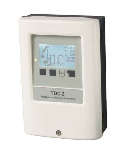 Régulateur solaire - TDC 2 - SOREL GmbH Mikroelektronik 