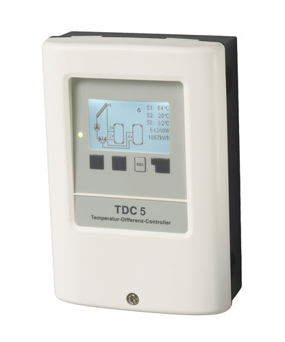 Régulateur solaire - TDC 5 - SOREL GmbH Mikroelektronik 