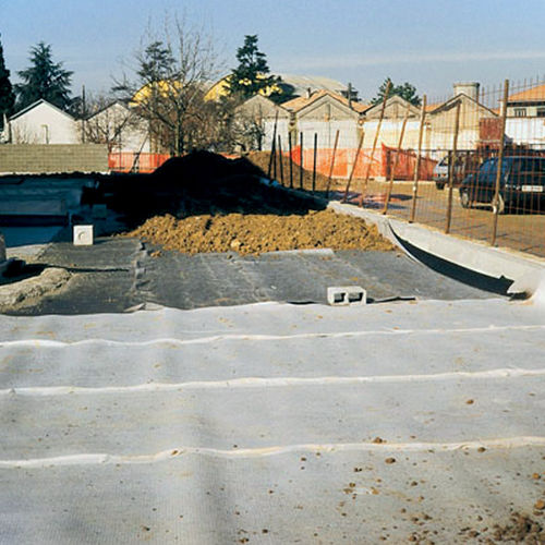 Membrane de drainage non-tissée - D-MIX - Tenax UK Ltd  - en polypropylène / de drainage / de protection