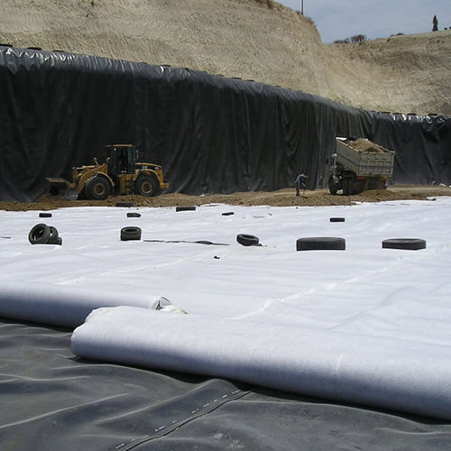 Géocomposite de drainage - TENDRAIN - Tenax UK Ltd  - en polyéthylène haute densité (PEHD) / pour décharge