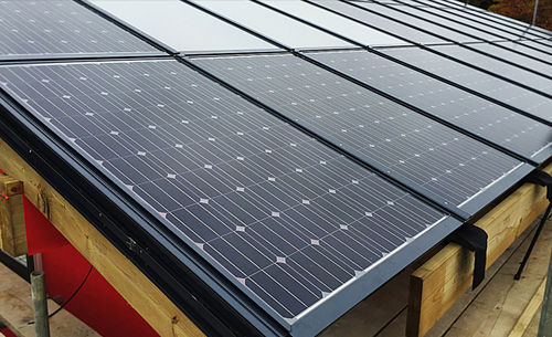Panneau photovoltaïque monocristallin - ZEDROOF - ZEDfactory  - transparent / noir / pour système intégré