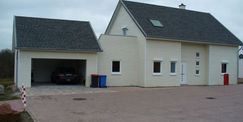 Maison préfabriquée - GERMANY - Faberca - écologique / contemporaine / à 2 étages