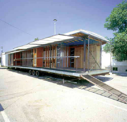 Bâtiment préfabriqué - PCTC - OMD office of mobile design - en bois / pour école / écologique