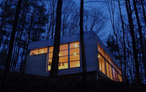 Maison modulaire - LV - ROCIO ROMERO LLC - contemporaine / à 2 étages
