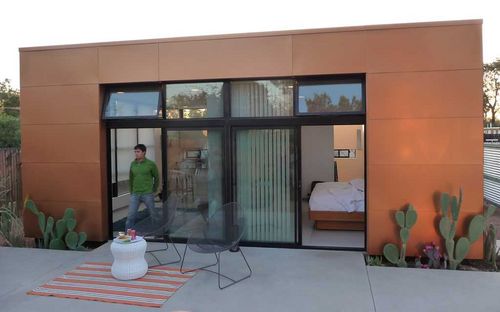 Micro-maison préfabriquée - LVM - ROCIO ROMERO LLC - modulaire / contemporaine / écologique