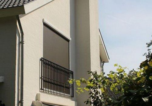 Store enrouleur - ZIPROL 95 / 125 - Servis Climax - pour fenêtre / en tissu / d'extérieur