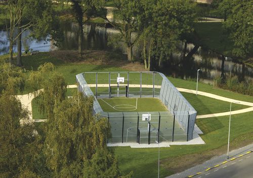 Terrain multisports pour collectivité - OMNISTADIUM - VelopA