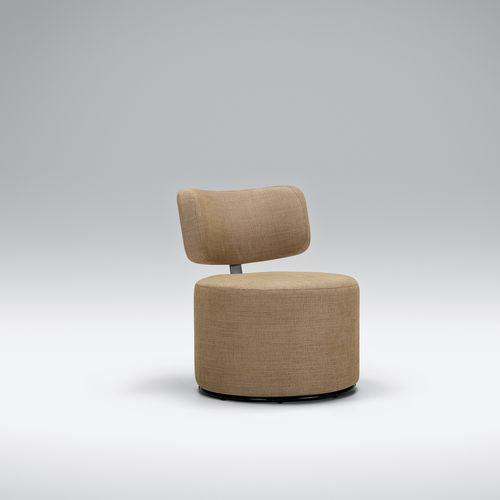Chauffeuse contemporaine - MOKKA - SITS Sp. z o.o. - en cuir / en tissu / noire