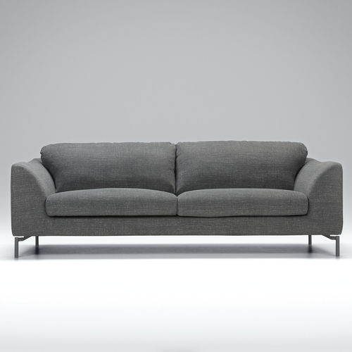 Canapé d'angle - KLARA - SITS Sp. z o.o. - contemporain / en tissu / marron
