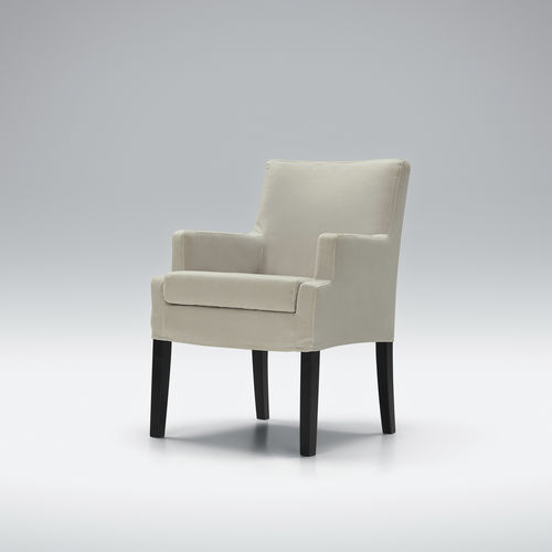 Chaise contemporaine - MERLIN - SITS Sp. z o.o. - d'intérieur / en tissu / en cuir