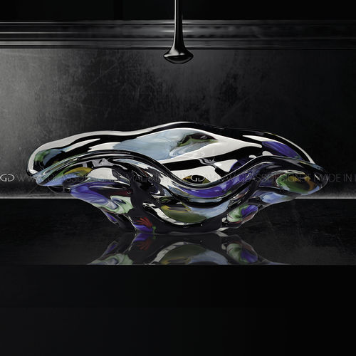 Vasque à poser - Arte Murano Cinque - GLASS DESIGN Srl - en verre de Murano / personnalisable / fait main