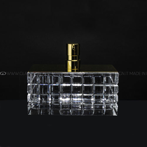 Distributeur de savon résidentiel - ICESSENCE LUXOR - GLASS DESIGN Srl - à poser / en cristal / manuel