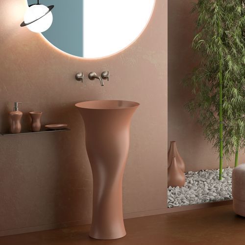 vasque sur pied - GLASS DESIGN Srl