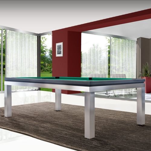 Table de billard contemporaine - NEW-TENDANCE - EUROBILLARDS - résidentielle / en chêne / en noyer