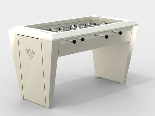 Babyfoot contemporain - DIAMOND - EUROBILLARDS - résidentiel / professionnel / en acier inoxydable