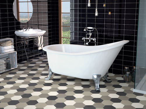 Tomette de cuisine - HEXAGON - APE - de salle de bain / de sol