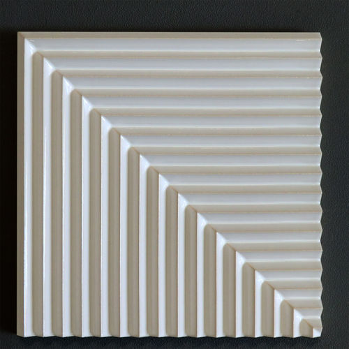 Carrelage en céramique - STRIES par Pietro Seminelli - Normandy Ceramics - Carrelage Design - relief - à relief / brillant / émaillé