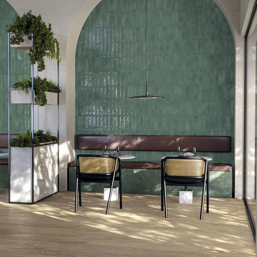 Carrelage en grès cérame - LOOP - ARMONIE BY ARTECASA CER. - brillant / finition brique / d'intérieur