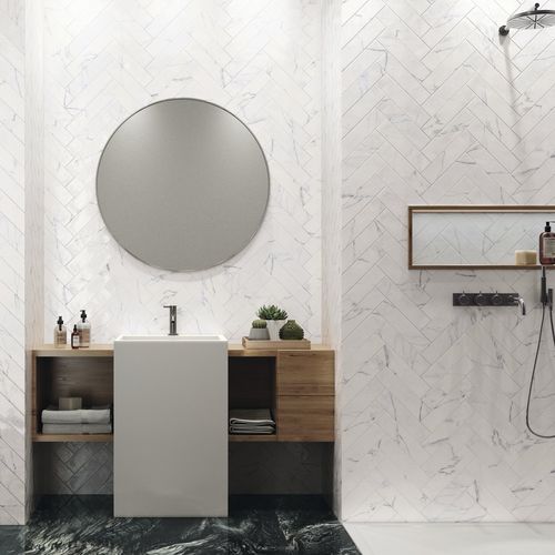 Carrelage en céramique - ISTAR - AZULEJOS BENADRESA - brillant / à relief / d'intérieur