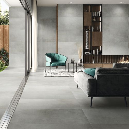 Carrelage en porcelaine - BETONHOME - AZULEJOS BENADRESA - mat / texturé / d'intérieur