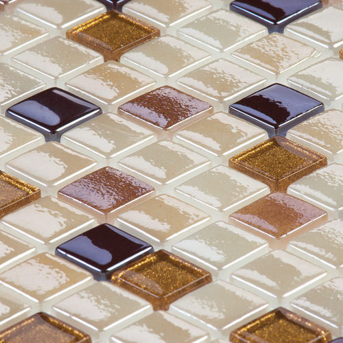 Mosaïque en verre - BASIC SERIES - BIEN SERAMIK - texturée / d'intérieur / murale
