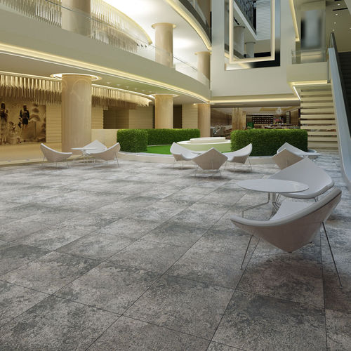 Carrelage en grès cérame - BETON  - BIEN SERAMIK - poli / d'intérieur / de sol