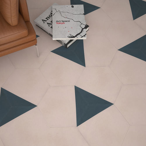 Carrelage en grès cérame - FLAIR - BIEN SERAMIK - poli / d'intérieur / de sol