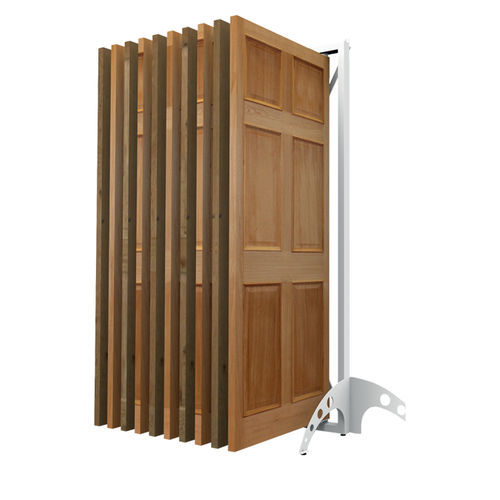 Présentoir pour porte - BR701A - BORA CELIK - en métal / unilatéral / à panneau