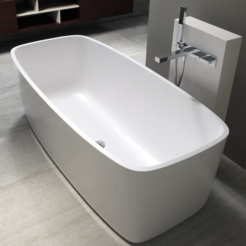 Baignoire ovale - 01 - CASA BATH - à poser / en composite / blanche