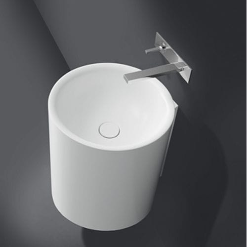 Vasque suspendue - 40 - CASA BATH - en céramique / ronde / contemporaine