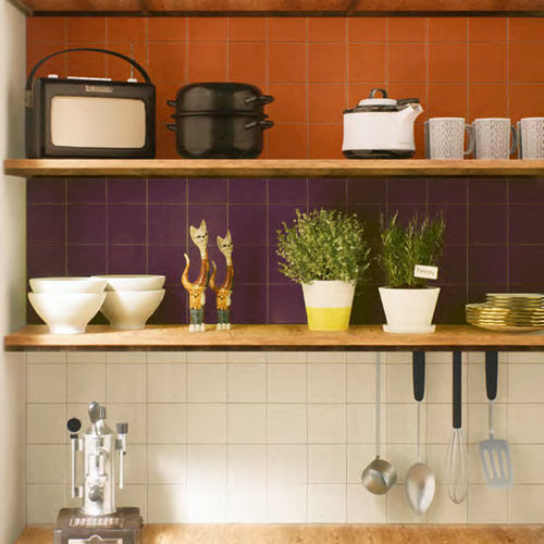 Carrelage en grès cérame - MELANZANA - CE.SI. - mat / d'intérieur / de cuisine